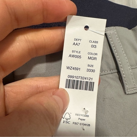 J crew moon grey 484 Slim-fit tech pant - Picture 5 of 5